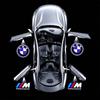 For BMW M 2026 New 2Pcs LED Door Logo Welcome Projector Light & Car Stickers Auto Parts Fit BMW M G80 G06 G07 G42 G14 G15 G16 F82 F20 Vehicle Decor y5