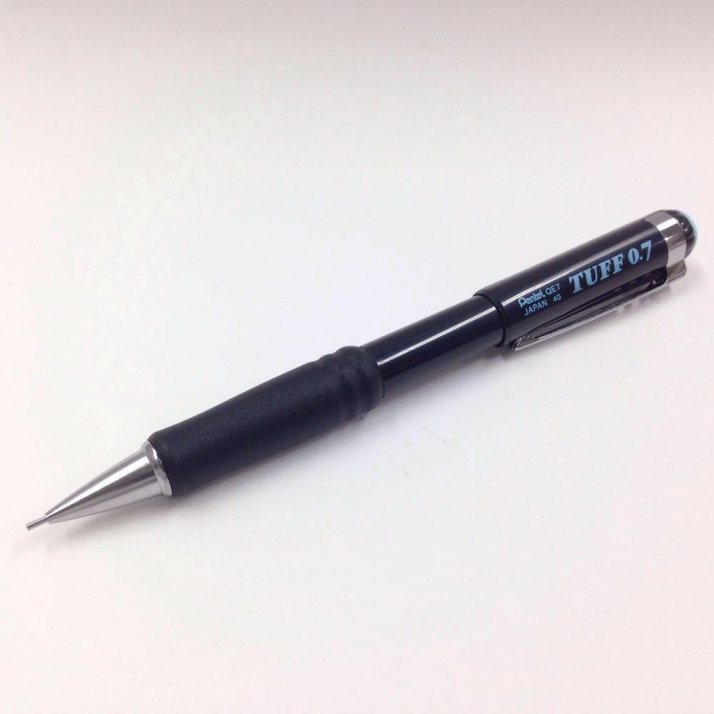 [Pentel] Tough Mechanical Pencil 0.7mm Black XQE7-A, Pack of 5