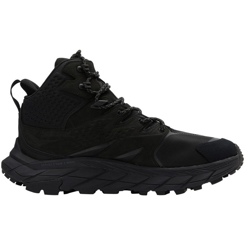HOKA One One Anacapa Mid Gore Tex Black Sneakers 1122018-BBLC