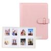 Pink Blue Purple Picture Storage Book PU Ticket Organizer Album PU Photo Album  Card Collection