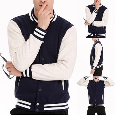 Herren Herbst Neue Mode Einfarbig Lässige Stehkragen Pulloverjacke