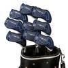 9Pcs Golfs Mallet Putter Headcover Golfs Club Head Cover for Men Women, Golfs Driver Golfs Club Cover Iron Headcover