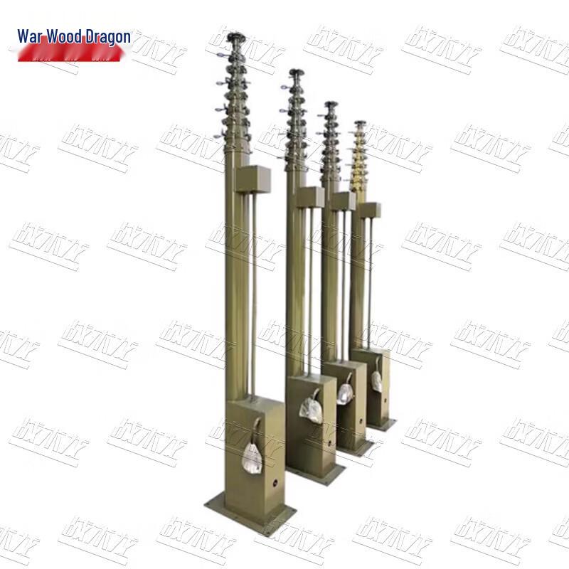 Tactical Quick-Install Ret retractable Lightning Rod