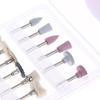 12Pcs Mixed Grinding Heads Set Silicone Abrasive Tips for Rotary Tool High Precision Polish On Metal Wood Jewelry Crafts