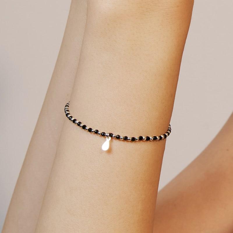 Hei [sv925] Color Crystal Bracelet