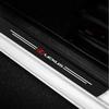 4pcs/set Carbon Fiber Car Door Threshold Protector Stickers Accessories For Lexus CT200h NX300h RX300 RX330 EX300h F Sport IS RX