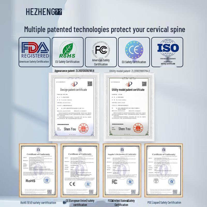 HEZHENG Portable U-shaped Neck Massager