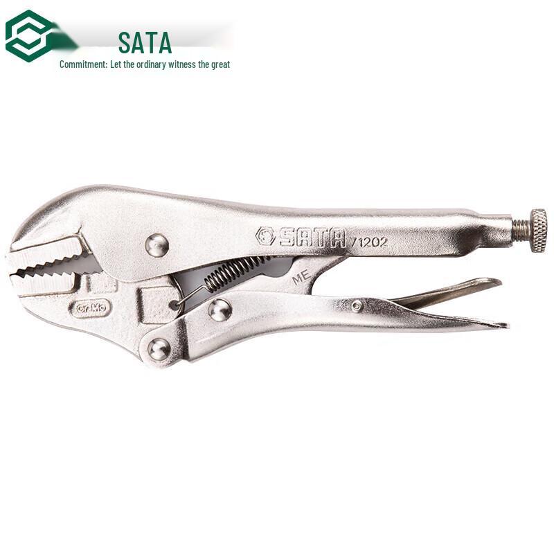 SATA 7-inch Straight Jaw Locking Pliers
