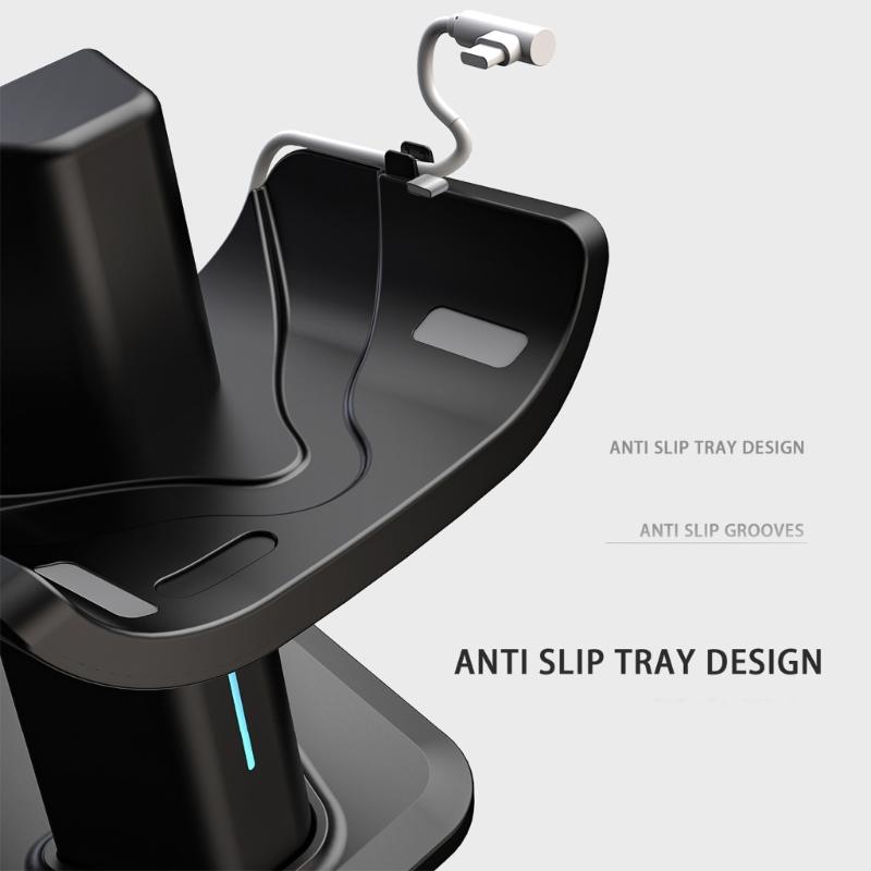 Charging Bracket Fashion Docking Station for Organize and Charger with Extension Hook Stable