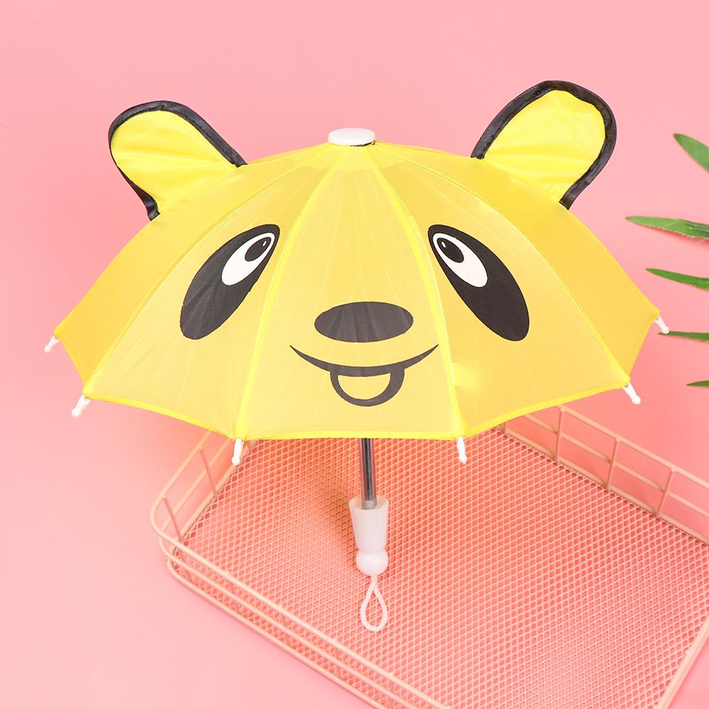 Mini Toys Kids Gift Animal Patterns Umbrellas Umbrella Doll Accessories Sunshade