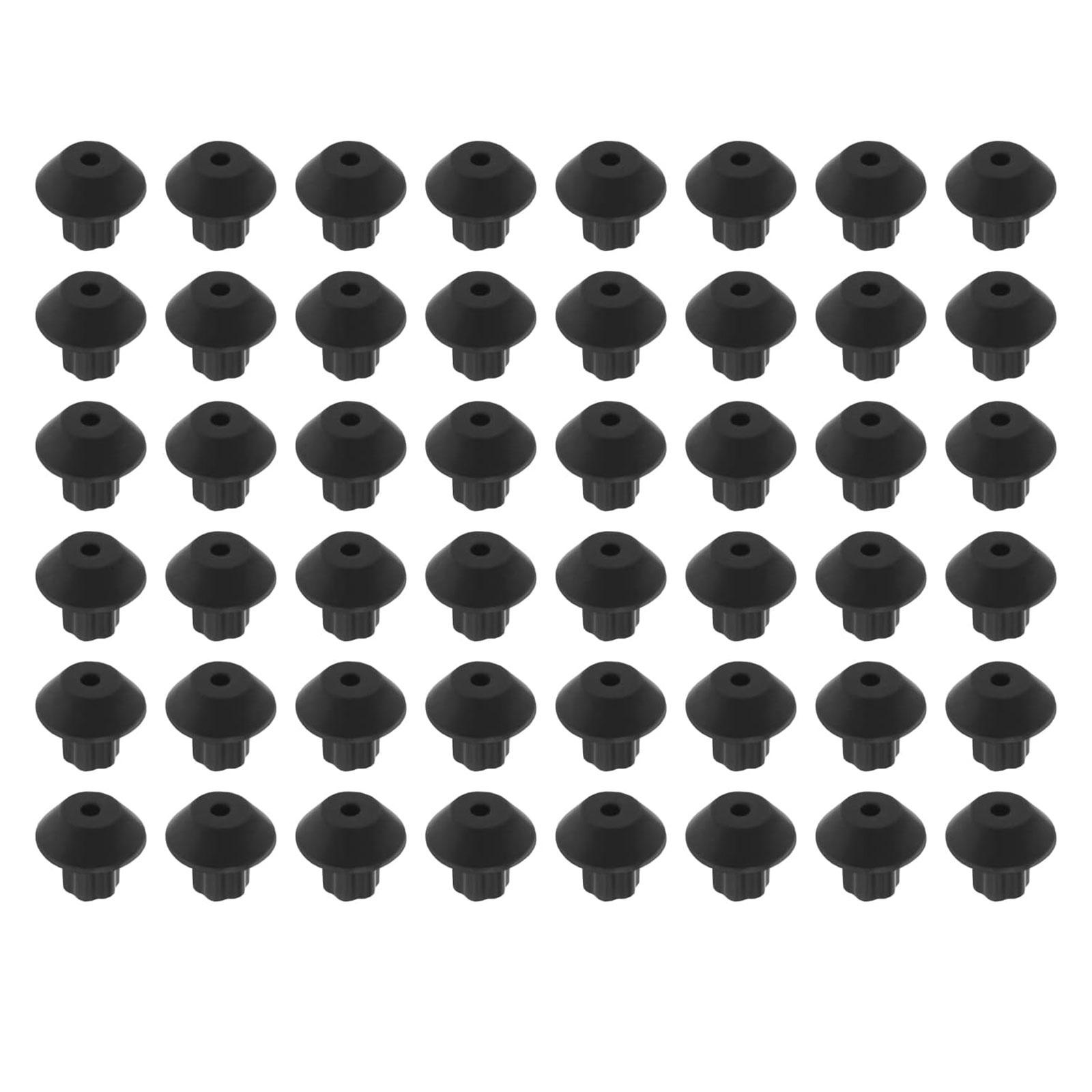 

Набор из 48 прочных резиновых ножек, подкладок для решетки плиты, базовых ножек, из резинового материала, для замены кухонной техники, идеально подходит для плиты