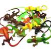 Colorful TPR Spider, Grasshopper, Lizard, Snake, and Goldfish Prank Toys Set