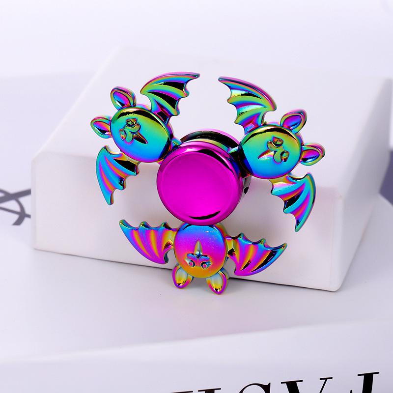 Metallischer Fidget Spinner mit landschaftlichem Motiv: Beliebtes Promi-Straßenmarkt-Dekompressionsspielzeug