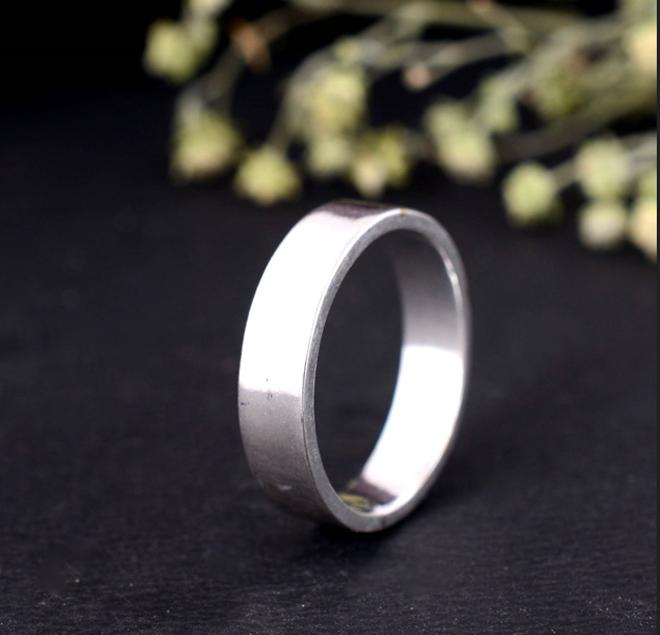 Silver Arthritis Ring – Handmade Adjustable Splint for Joint Support, Pain Relief, and Daily Wear