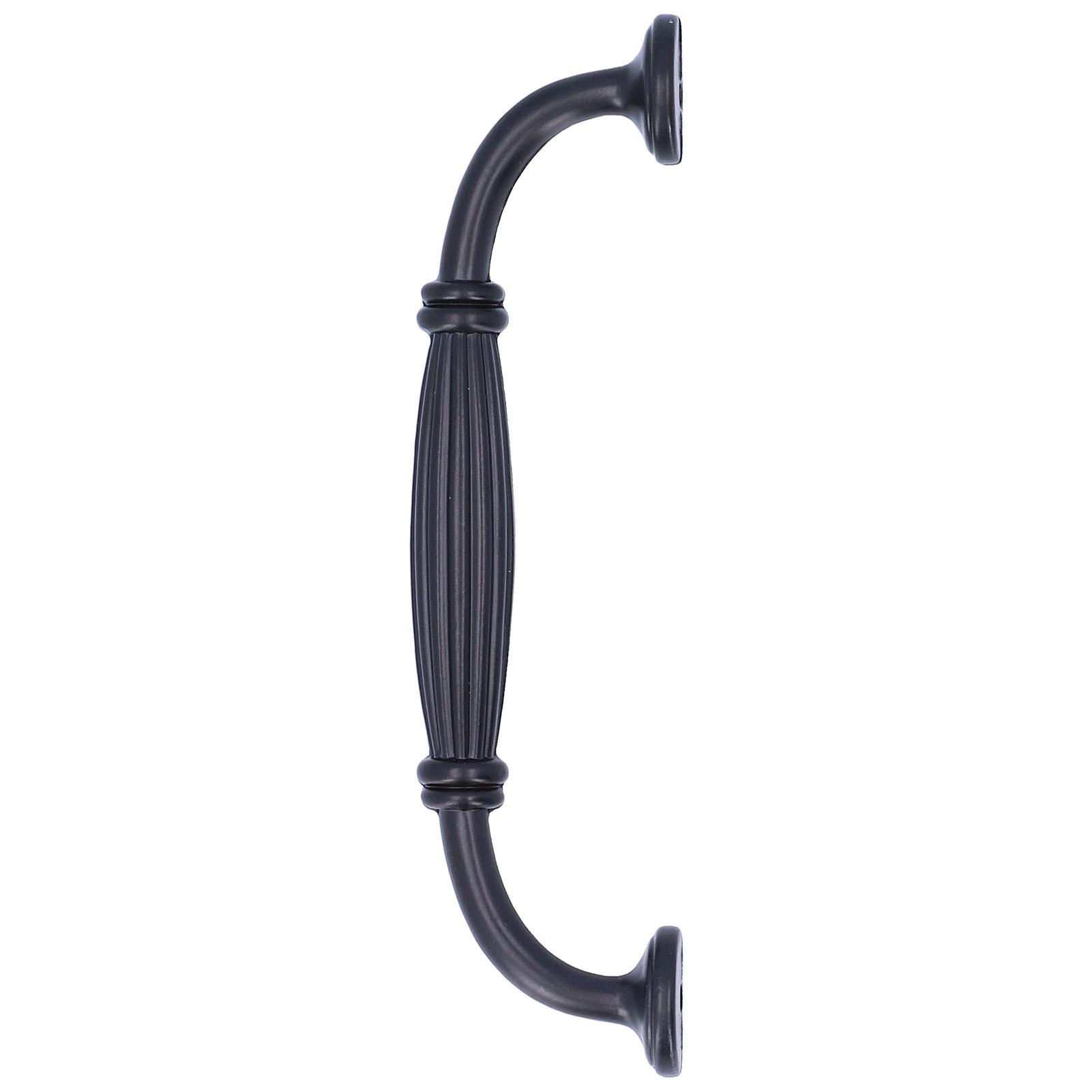 

Ручка для шкафа из цинкового сплава черная ручка-кнопка фурнитура аксессуар для домашней мебели