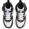 Nike Air Force 1 Comfortable Versatile Anti-Kick Wear-Resistant Mid-Top Kids Sneakers Kids Sneakers Black White FJ1917-600