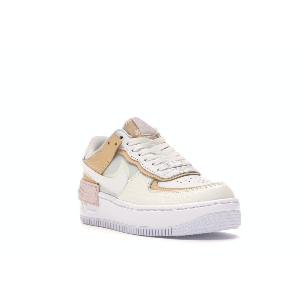 Nike Wmns Air Force 1 Shadow SE Spruce Aura Sail Nero Bianco CK3172-002