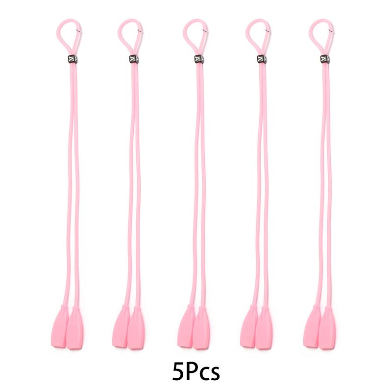 5 Pieces Per Set Adjustable Elastic Glasses Strap Soft Anti-slip Silicone Eyeglasses Rope High Quality Eyewear Lanyards