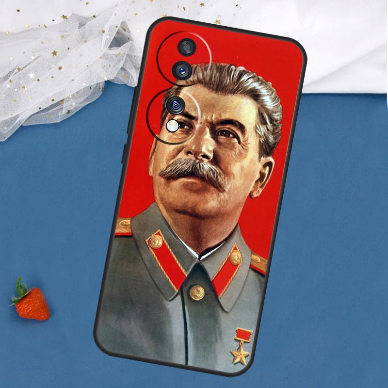 

Soviet Union Leader Stalin Case For Honor Magic 8 7 5 6 Lite 400 200 Pro 50 70 90 X8c X8b X9a X9b X9c X9d Win RT Cover Honor X9b