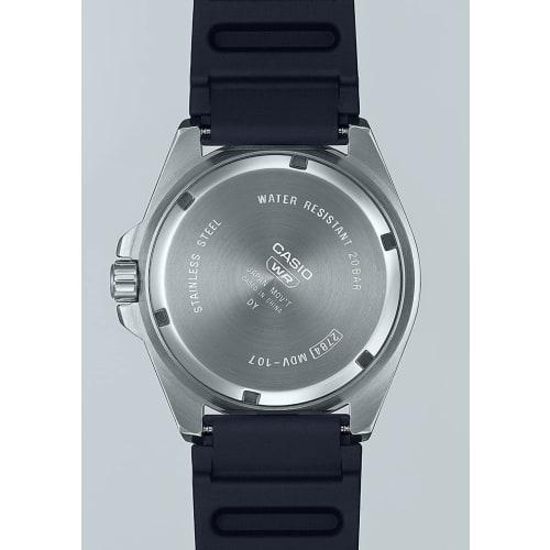 Casio Watch, Casio Collection, Online Exclusive Model, MDV-107-1A1JF, Men's, Black