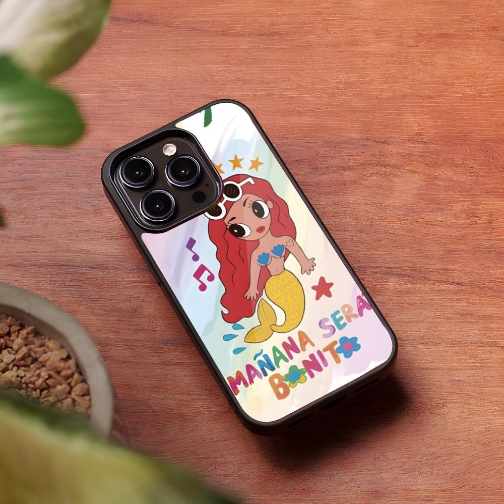 Karol G Manana Sera Bonito Handyhülle für iPhone 16 15 14 13 Pro Max 12 11 Mini 7 8 Plus Se Xr X Xs Fundas Schale PC+TPU Hülle