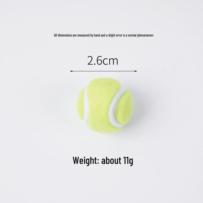 Mini Tennis Pendant Keyring & Earrings - Sports Accessories