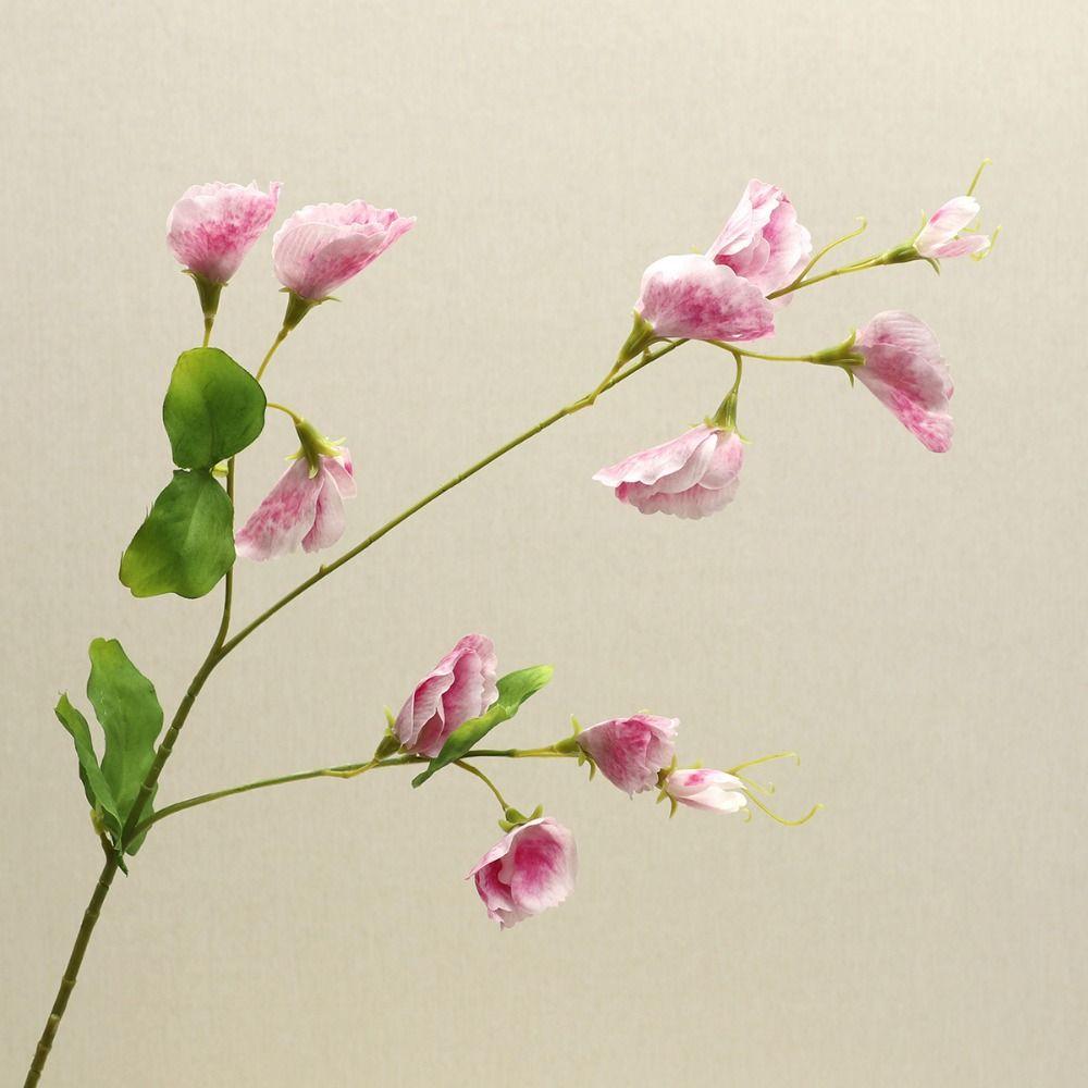 Faux Silk Fake Flowers Arrangement Long Stem Artificial Flowers  Photography Props