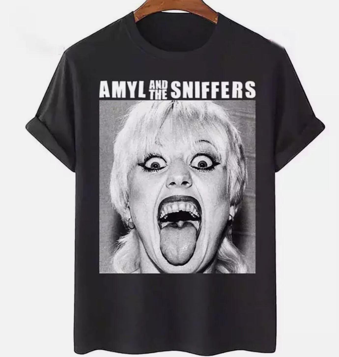 

26 Amyl And The Sniffers No More Tears Unisex Tee Shirt Cotton Full Size Unisex T-Shirt XL
