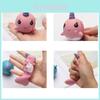 Adorable Slow-rising Galaxy Colored Whale Pu Dolphin Stress Relief Toy For Kids
