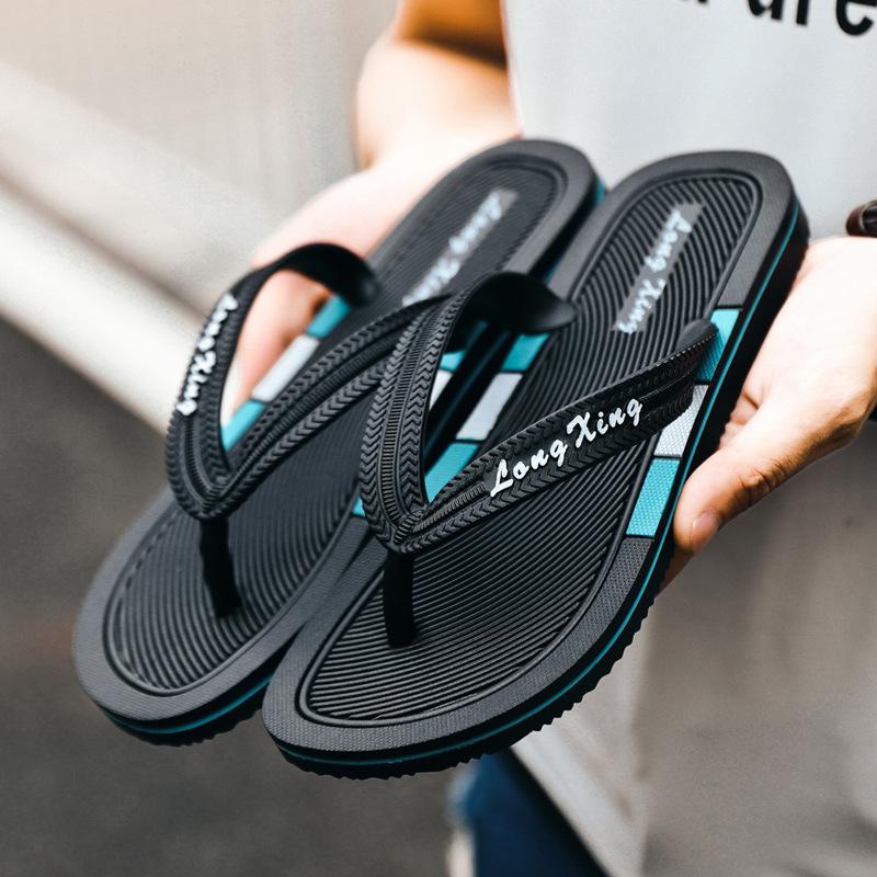 Summer Fashion Men Flip Flop Outdoor Male Sandals Shoes High Quality Flat Anti-skidding Slide Casual Slippers Wholesale Dropship