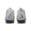 Nike Phantom DF AG Kunstrasen Synthetikleder Rutschfest Niedrig geschnitten Kindersockenfussballschuhe Grau Grün Kinder DV3069-705