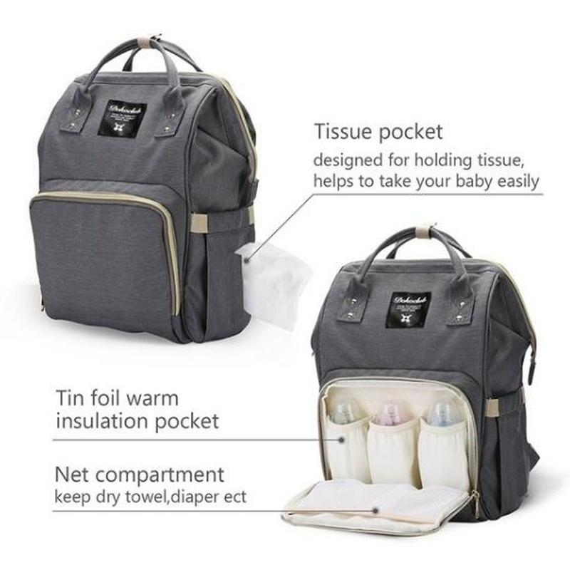 backpack diaper bag large