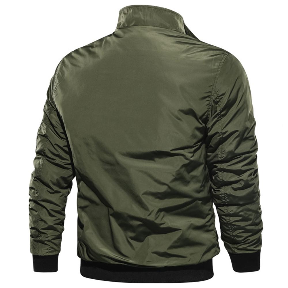 Mens Warm Windproof Tactical Jacket Casual Bomber Coat Outdoor Military Windbreaker