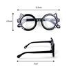 6.5CM Eyeglass Frame Toys Labubu Glasses Miniature Doll Glasses  Doll Decorations
