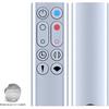 PZL New Replacement Remote Control for Dyson Pure Hot+Cool Fan Purifying Heater HP00 HP01, Part NO.967197-13 (Sliver)