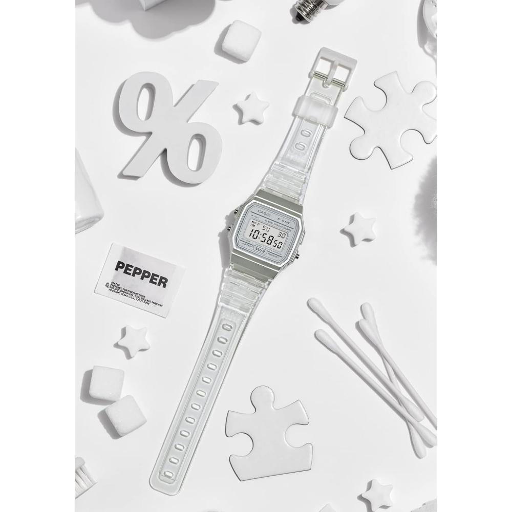 Casio F 91ws 7jh White 1 