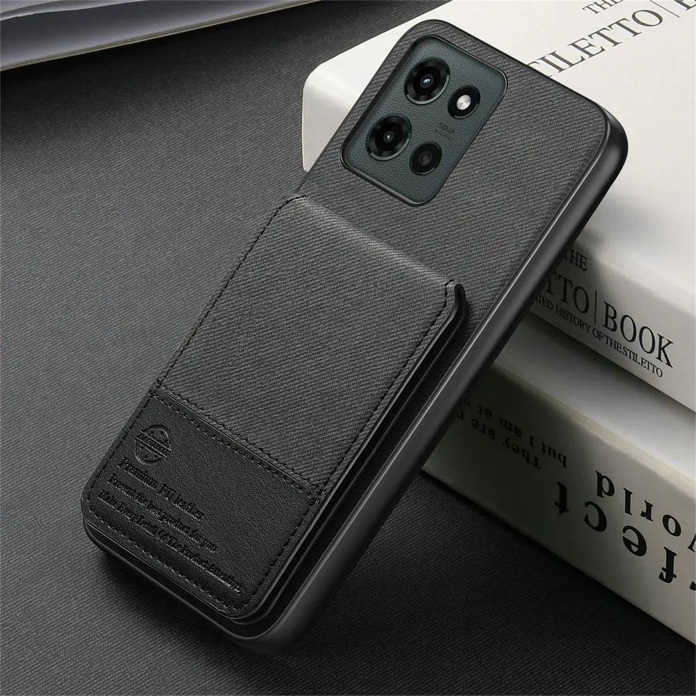 

Flip Wallet Card Slot Holder Phone Case for Motorola Edge 60 50 Fusion 60S Moto G06 G86 Power G85 G84 G35 G75 G56 Leather Cover Motorola Edge 60 Pro