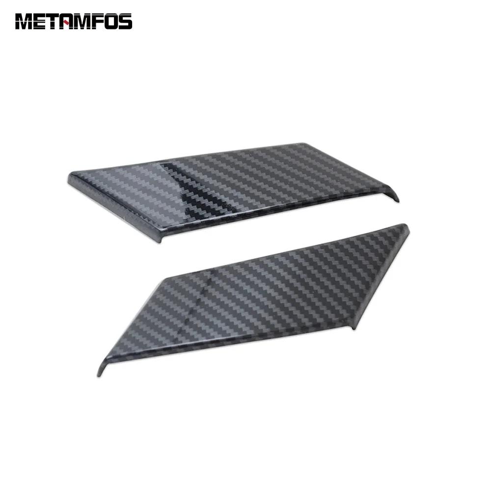 For Toyota Rav4 Rav 4 - 2024 2025 Carbon Fiber Front Rear Window A C Pillar Spoiler Cover Trim Accessories Car Styling