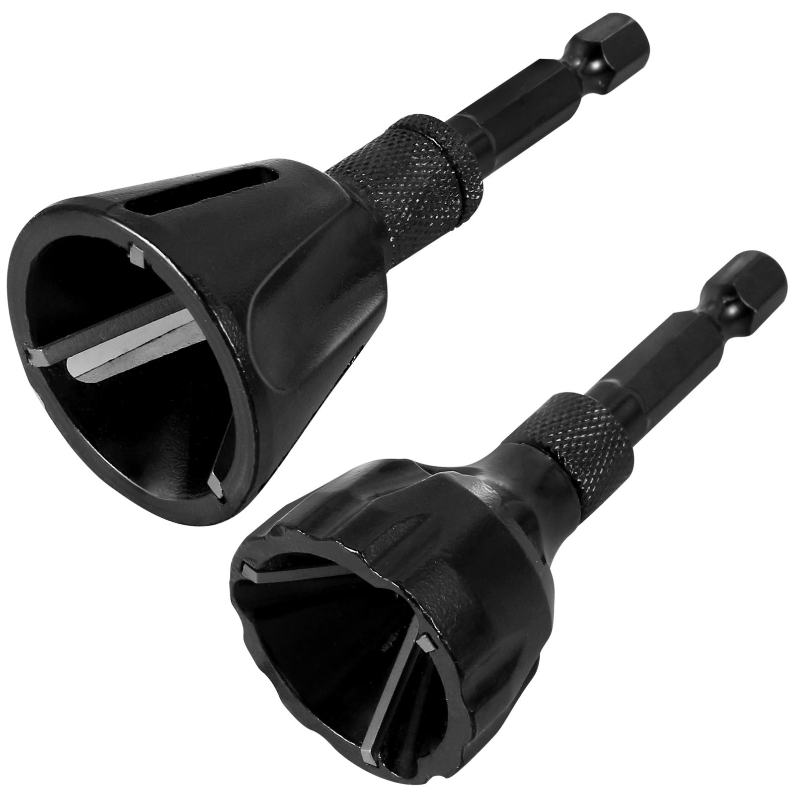 

Набор инструментов для снятия заусенцев, внешний фасочный инструмент, шестигранный хвостовик из вольфрамовой стали, инструмент для удаления заусенцев, безопасное сверло для снятия заусенцев и снятия фасок