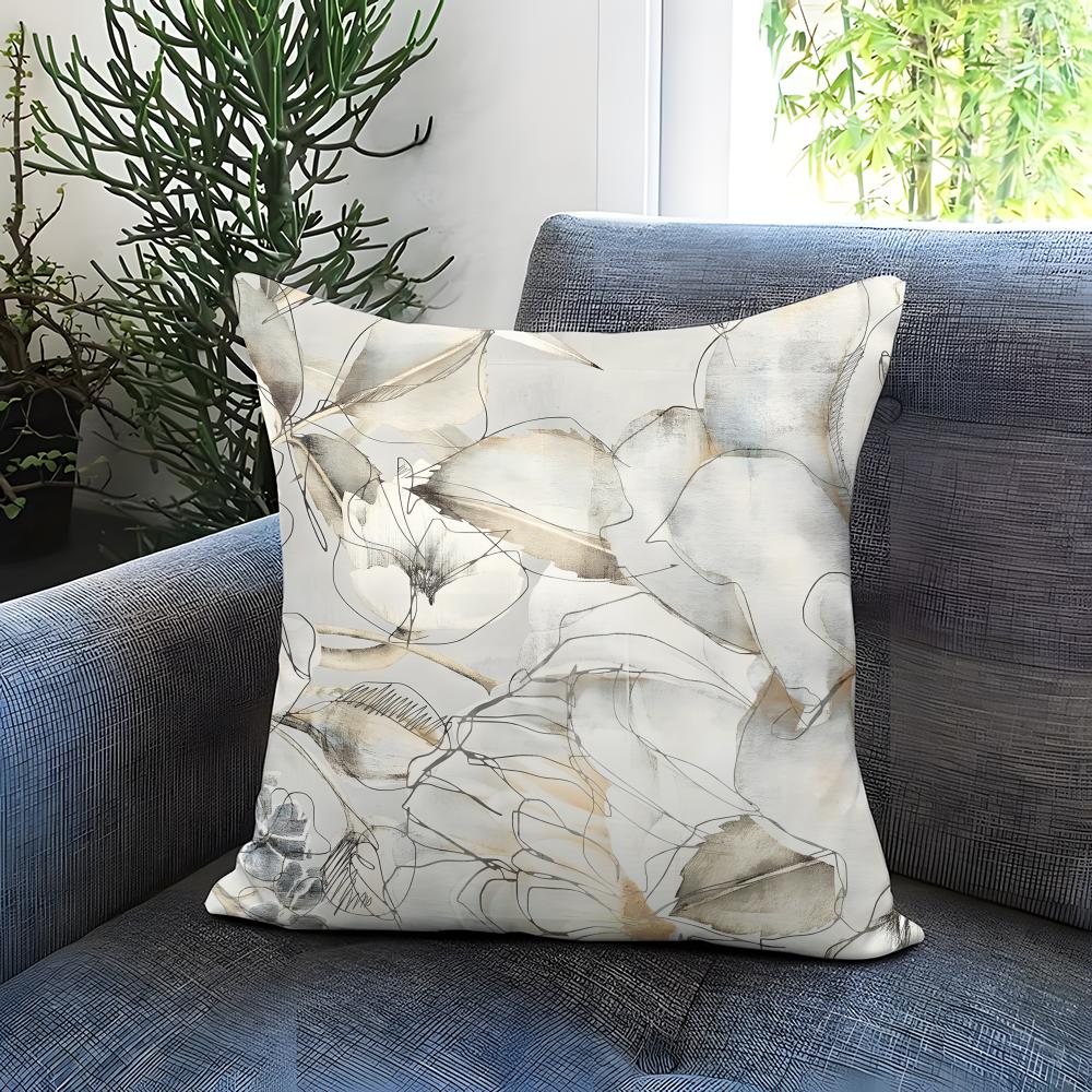 Abstract Texture Cushion Cover Comfortable Reversible Pillow Cover Ideal for Car Sofa Bedroom  Beyond