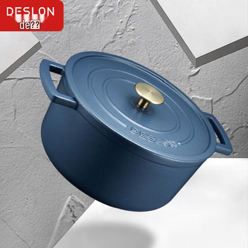 DESLON Enamel Cast Iron Pot