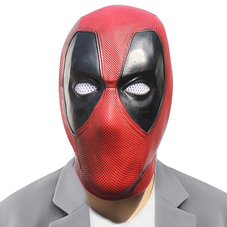 Deadpool Deadpool Mask Movie Marvel Merchandise Halloween Party Masquerade Latex Mask Delivery