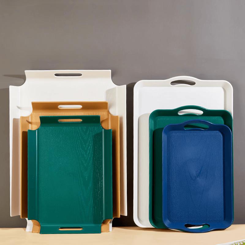 Commercial Plastic Serving Tray with Handle