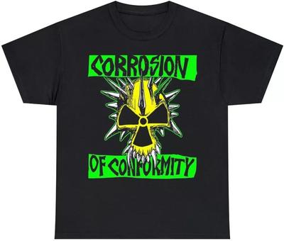 Corrosion of Conformity Maglietta Giallo Verde Nera