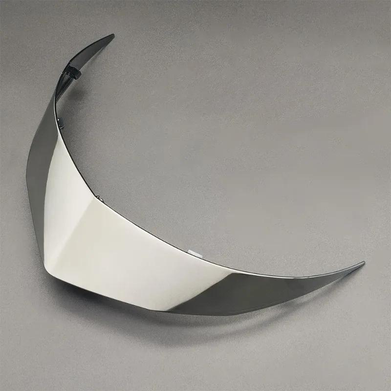 

Helmet Accessories Spoiler for KYT TT TTC Course Helmet Decoration Rear Spoiler Motorcycle Accessories срібний