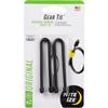 Nite Ize Gear Tie 6 Inch Black 2 Pack Flexible Twist Ties