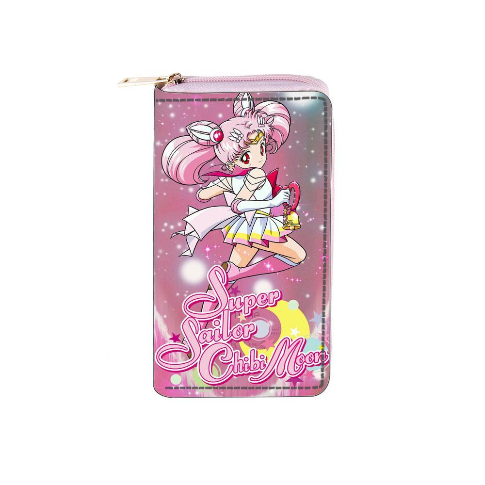 Anime Cartoon Long Zipper Wallet Wallet Clutch Sailor Moon