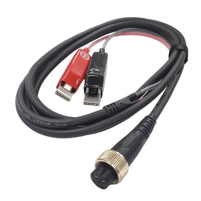 VISPREA Compatible Power Cable for Daiwa and Shimano Electric Alligator Hyper Super Power Super Mega Cord YU326 2.5m Reels, Blade, Tanacon, Tanacon,