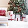 Elegant High Transparency Decorative Acrylic Holiday Ornament Multiple Pattern Reader Christmas Decoration