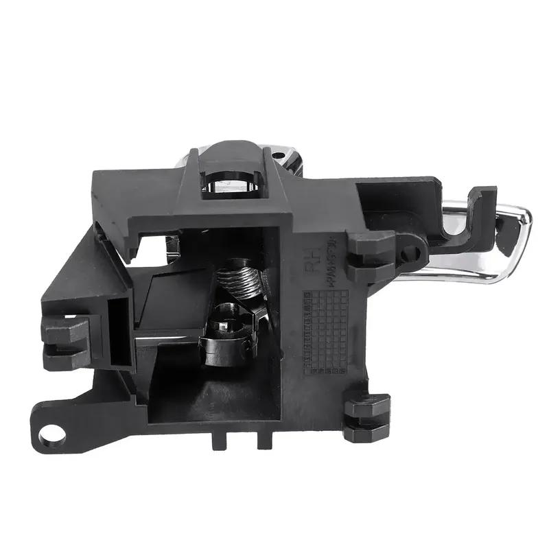 Left Right Car Interior Door Handles Knob Lock Cover For Nissan Navara D40 Ute/Pathfinder R51 2005-2013 806704X02B 806714X02B